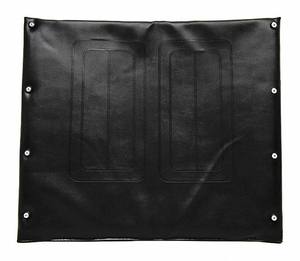 VINYL BACK UPHOLSTERY 24 W 8 HOLE BLACK by Alco