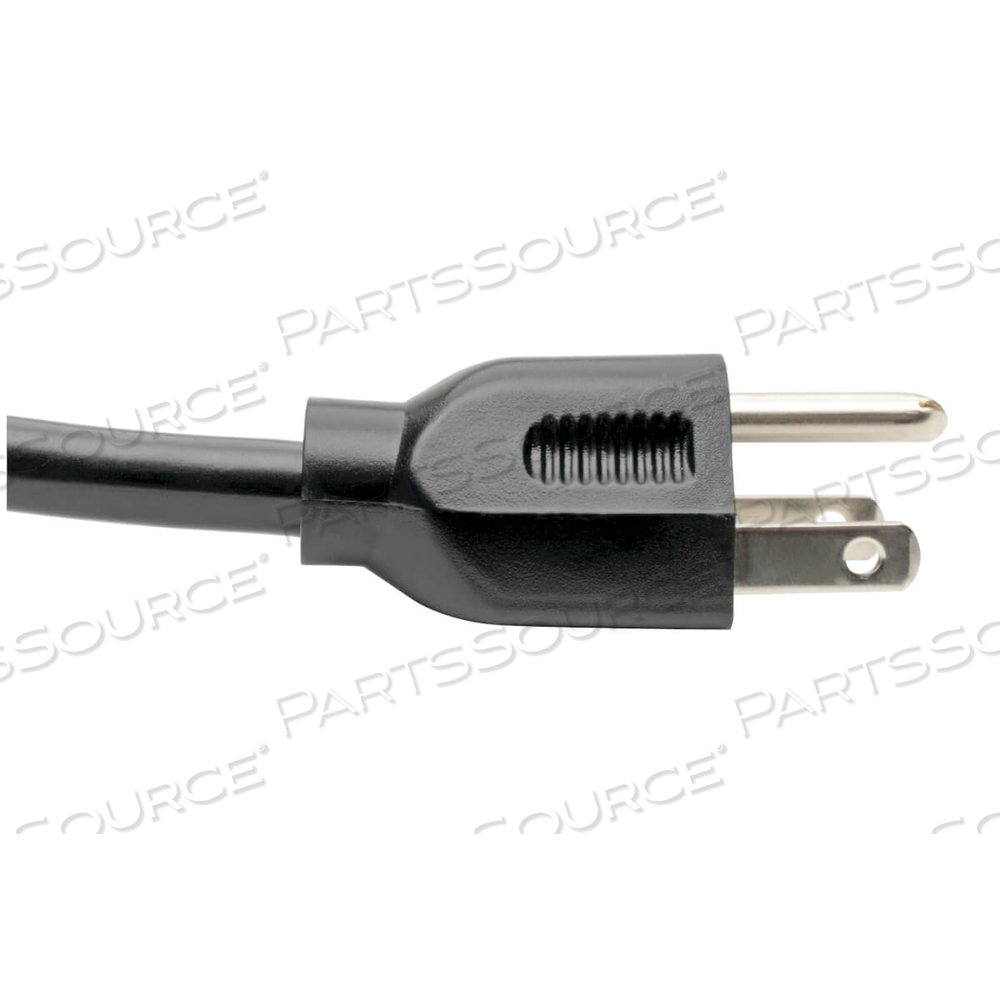 POWER CORD, 3 FT, 15 A, 125 V, 14 AWG, NEMA 5-15P TO IEC 320-C13, BLACK by Tripp Lite