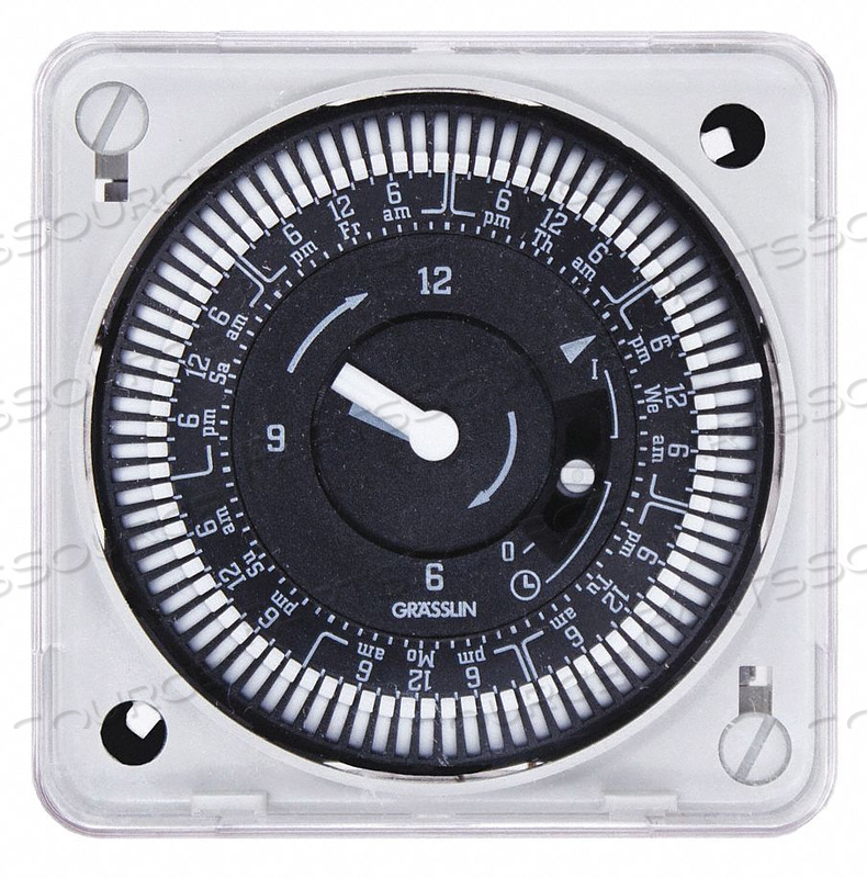 ELECTROMECHANICAL TIMER 7-DAY SPDT 