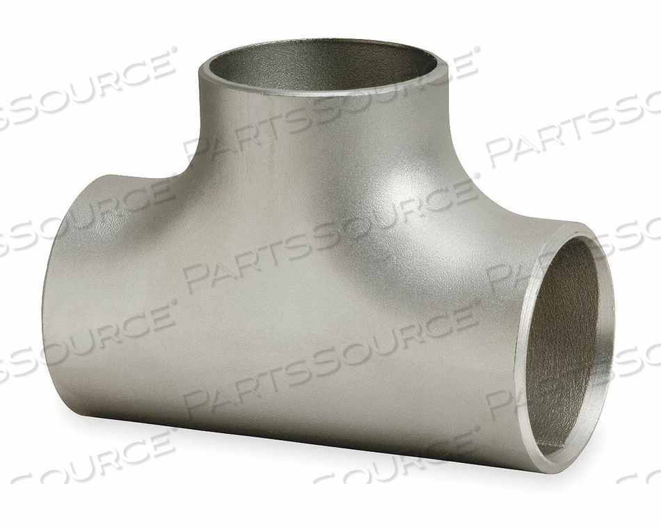 TEE, 316L STAINLESS STEEL, 3/4 IN X 3/4 IN X 3/4 IN FITTING PIPE SIZE, 2 1/4 IN OVERALL LG by Smith-Cooper