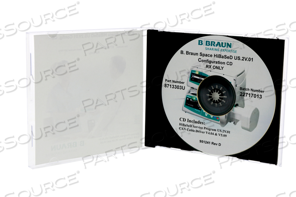 HIBASED PROGRAM FOR INFUSOMAT PUMPS WITH U SOFTWARE by B. Braun Medical Inc (Infusion Systems Division)
