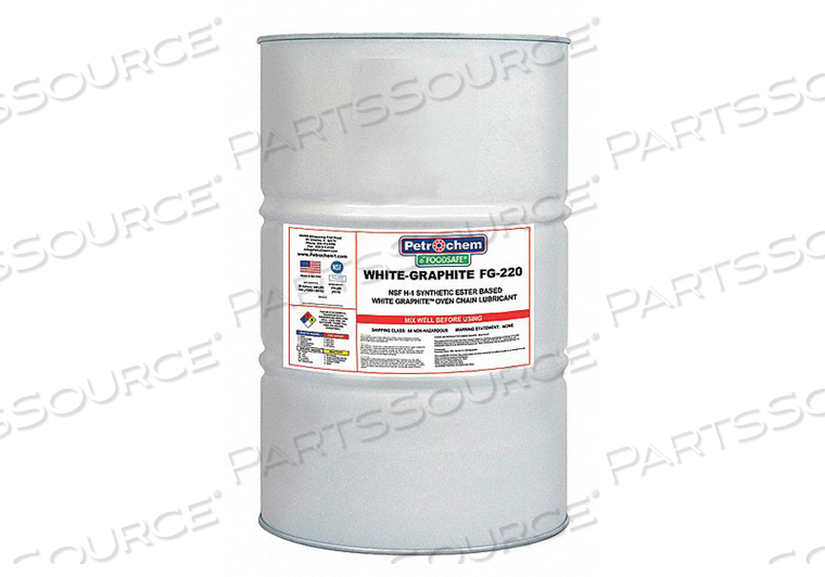 FOOD GRADE WHITE GRAPHITE LUBE ISO 220 by Petrochem