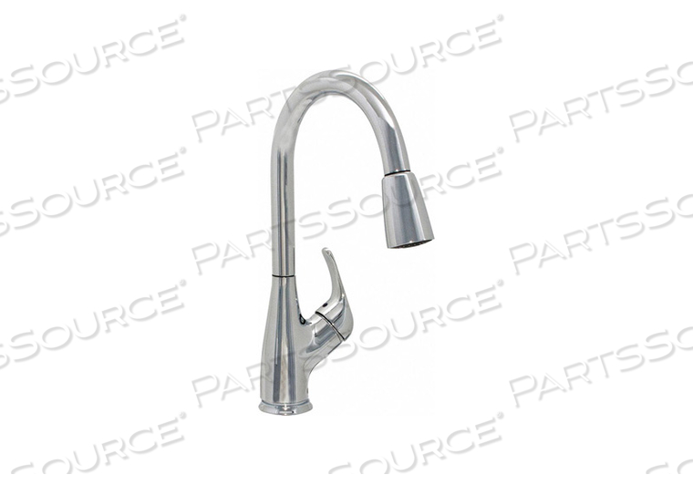 GOOSENECK PULL OUT CHROME EZ-FLO 1.8GPM by Ez-Flo