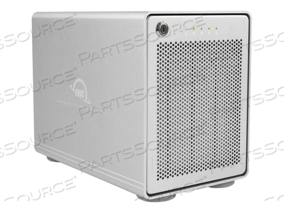 OWC MERCURY ELITE PRO QUAD RAID, HARD DRIVE ARRAY, 64 TB, 4 BAYS (SATA-600), HDD 16 TB X 4, USB 3.1 GEN 2 (EXTERNAL) by Other World Computing