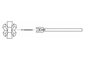 SPECIALTY MANDREL 1/4IN SHANK by Standard Abrasives