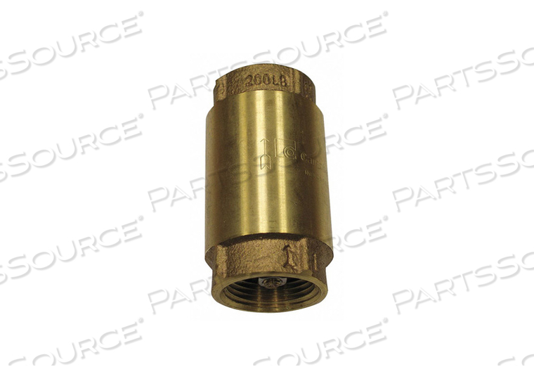 SPRING CHECK VALVE BRASS 1-1/2 FNPT by Apex Tool Group SPRING CHECK VALVE BRASS 1-1/2 FNPT by Apex Tool Group
