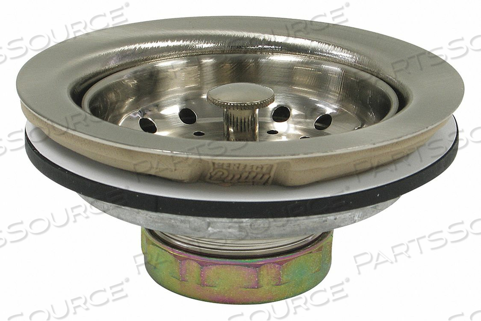 SINKSTRAINER D1-1/2 ZINC PLASTIC by Perfect Putty