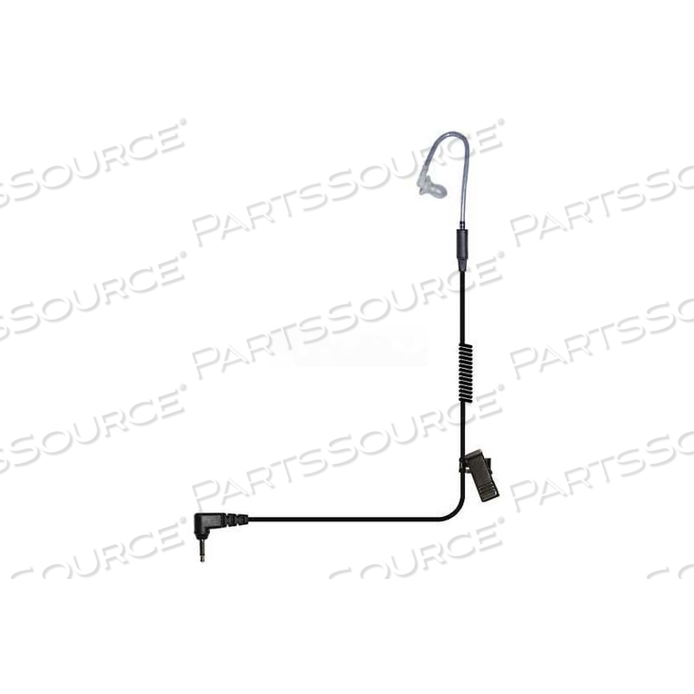 SHADOW-PRO LISTEN-ONLY EARPIECE, 3.5MM RIGHT ANGLE, 12" CORD by Klein Electronics Inc SHADOW-PRO LISTEN-ONLY EARPIECE, 3.5MM RIGHT ANGLE, 12" CORD by Klein Electronics Inc