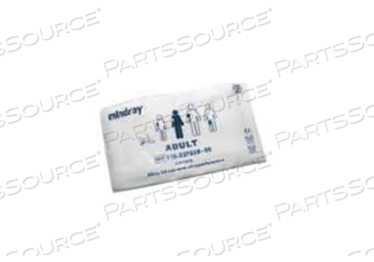 DISPOSABLE NON INVASIVE BLOOD PRESSURE CUFF, NYLON, WHITE, ADULT PATIENT, 25 TO 35 CM CUFF, QUICK CONNECT, ARM TARGET, MEDIUM by Mindray North America DISPOSABLE NON INVASIVE BLOOD PRESSURE CUFF, NYLON, WHITE, ADULT PATIENT, 25 TO 35 CM CUFF, QUICK CONNECT, ARM TARGET, MEDIUM by Mindray North America