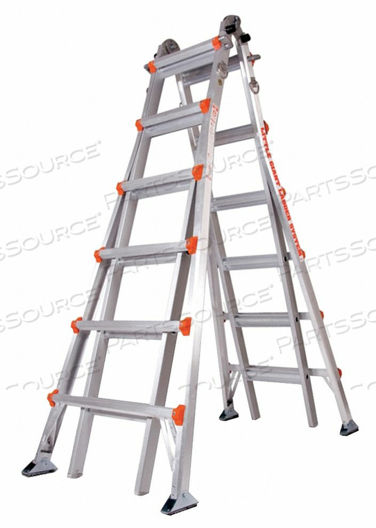 MULTIPURPOSE LADDER 26 FT. IA ALUMINUM by Little Giant