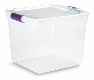 STORAGE TOTE 12-1/8 H 16-1/4 L by Durabilt