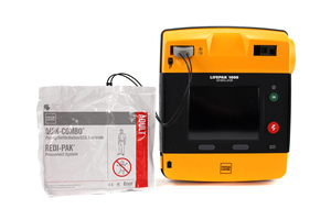 LIFEPAK 1000 GRAPHICAL DISPLAY W/CARRY CASE, BATTERY & ELECTRODES. by Physio-Control