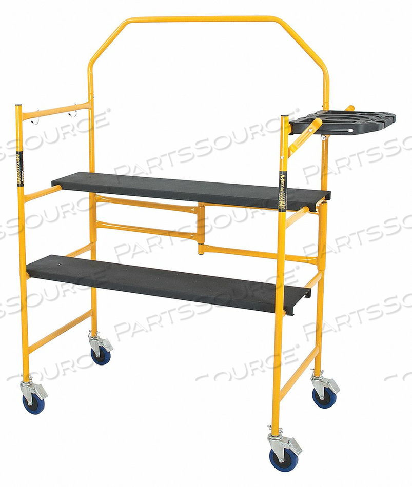 SCAFFOLD TOWER STEEL PLASTIC 500 LB. by Metaltech