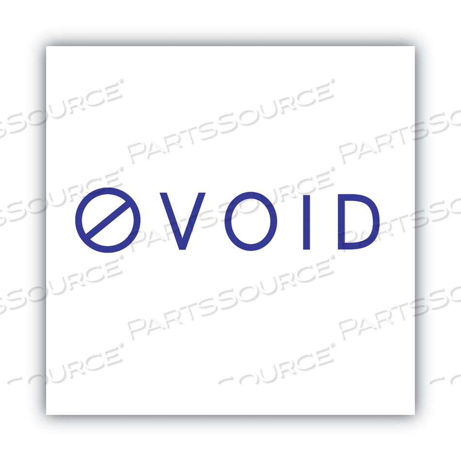 PRE-INKED SHUTTER STAMP, BLUE, VOID, 1.63 X 0.5 by Accu-Stamp PRE-INKED SHUTTER STAMP, BLUE, VOID, 1.63 X 0.5 by Accu-Stamp