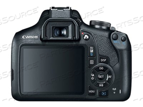 EOS REBEL T7, DIGITAL CAMERA, SLR, 24.1 MP, APS-C, 1080P / 30 FPS, 3X OPTICAL ZOOM EF-S 18-55MM IS II LENS, WI-FI, NFC, BLACK by Canon (Consumer Electronics)