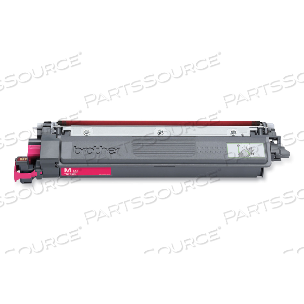TN229XLM HIGH-YIELD TONER, 2,300 PAGE-YIELD, MAGENTA by Brother TN229XLM HIGH-YIELD TONER, 2,300 PAGE-YIELD, MAGENTA by Brother