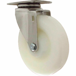 CASTERS SWIVEL TOP PLATE CASTER - 5"DIA. NYLON WITH NO BRAKE by Superior Casters, Inc.