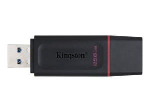 DATATRAVELER EXODIA, USB FLASH DRIVE, 256 GB, USB 3.2 GEN 1, BLACK/PINK by Kingston Technology