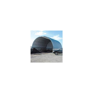 ECONOLINE STORAGE BUILDING 20'W X 12'H X 20'L WHITE PONY WALL by Clearspan