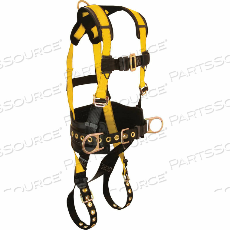 JOURNEYMAN 3-D FULL BODY HARNESS, 3 D-RINGS, SIZE LARGE by Falltech JOURNEYMAN 3-D FULL BODY HARNESS, 3 D-RINGS, SIZE LARGE by Falltech