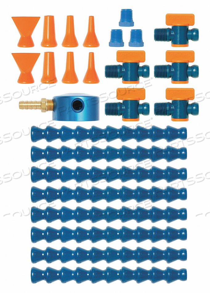 MAGNETIC BASE MANIFOLD SUPER KIT by Loc-Line MAGNETIC BASE MANIFOLD SUPER KIT by Loc-Line