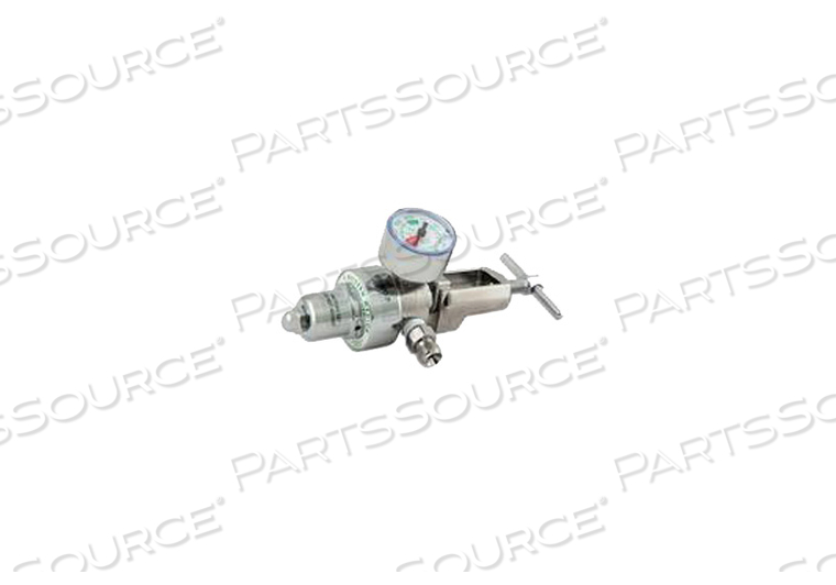 OXYGEN REGULATOR, CGA 870 SWIVEL YOKE, 50 PSI PRESET, 3000 PSI INLET, MEETS FDA, ISO 9001, 2 IN DIA by Western Enterprises OXYGEN REGULATOR, CGA 870 SWIVEL YOKE, 50 PSI PRESET, 3000 PSI INLET, MEETS FDA, ISO 9001, 2 IN DIA by Western Enterprises