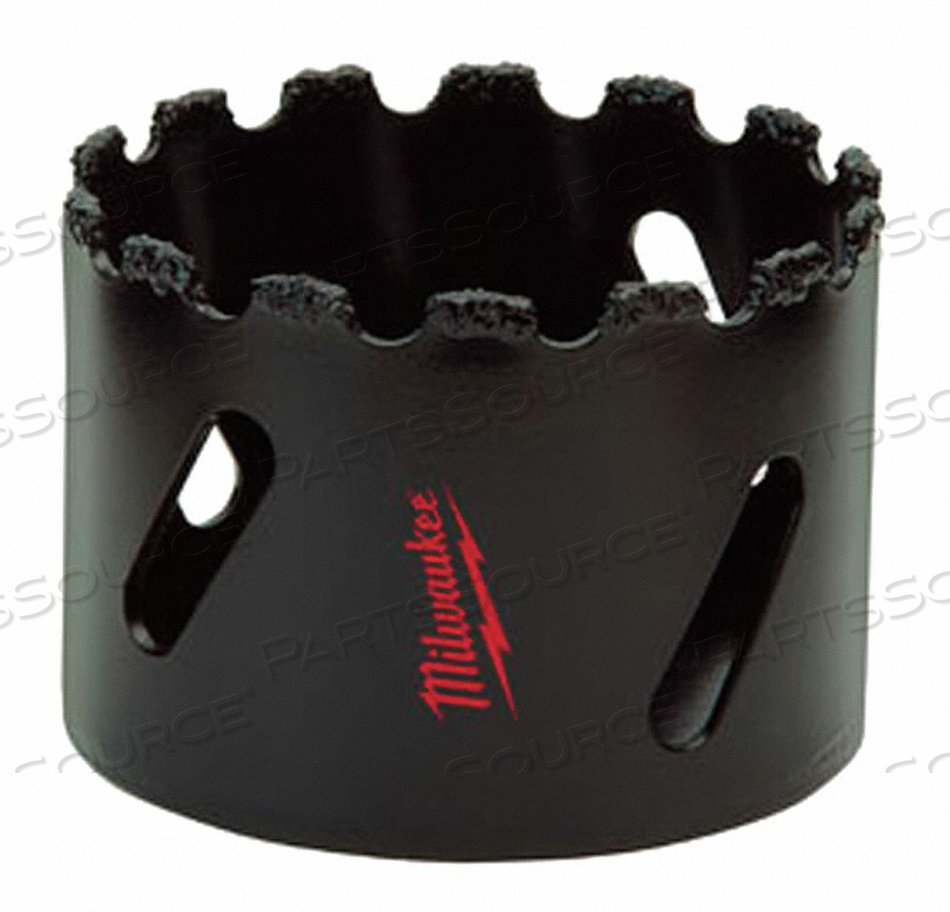 CARBIDE HOLE SAW CARBIDE GRIT 3/4 IN by Milwaukee Electric Tools