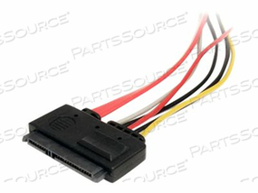 EXTEND SATA POWER AND DATA CONNECTIONS BY UP TO 1FT - 1FT SATA EXTENSION CABLE - by StarTech.com Ltd.