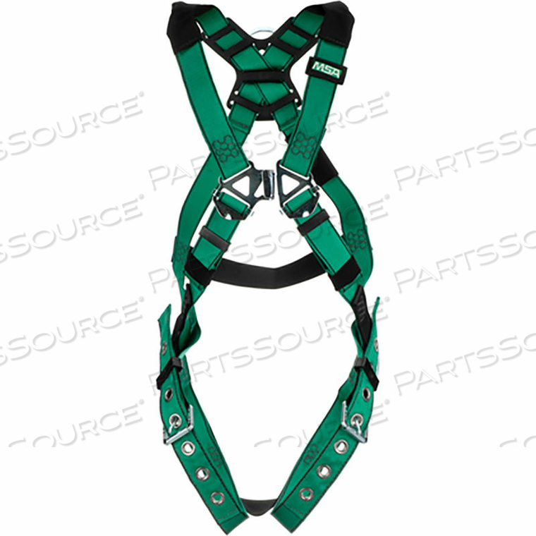 HARNESS, BACK & HIP D-RINGS, TONGUE BUCKLE LEG STRAPS, STANDARD by MSA Safety Sales, LLC HARNESS, BACK & HIP D-RINGS, TONGUE BUCKLE LEG STRAPS, STANDARD by MSA Safety Sales, LLC