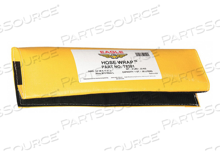 HOSE WRAP 25 OZ. 8 IN DIA MAX HOLE by Eagle HOSE WRAP 25 OZ. 8 IN DIA MAX HOLE by Eagle