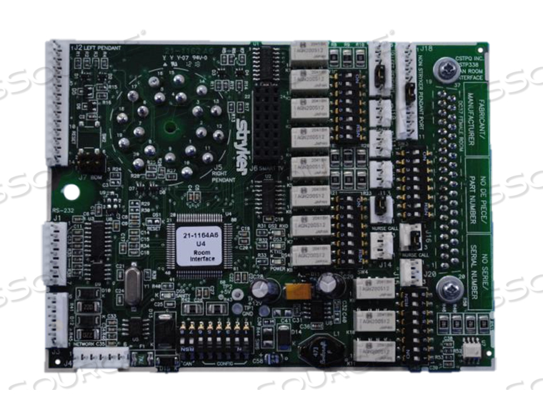 BOARD, COMMUNICATION ROOM INTERFACE, FOR USE WITH: FOR MODEL FL28EX GOBED® II MEDSURG BED by Stryker Medical