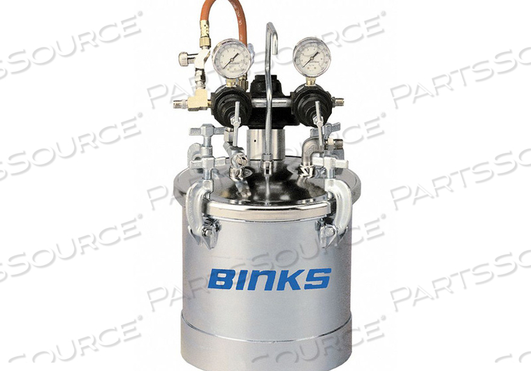 PRESSURE TANK 2.8 GAL by Binks