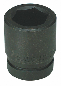 IMPACT SOCKET 1 IN DR 1-3/4 IN 6 PT by Wright Tool