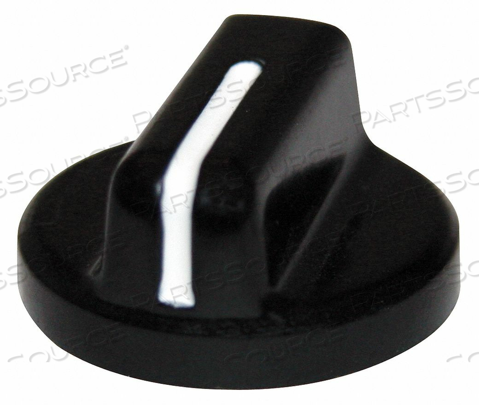 CAP, SELECTOR SWITCH, 30.5MM, KNOB, BLACK by Eaton
