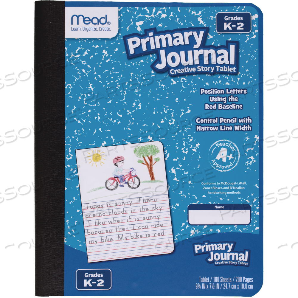 PRIMARY JOURNAL HALF PAGE RULED, BLUE MARBLE COVER, PRIMARY RULE, (100) 9.75 X 7.5 SHEETS PRIMARY JOURNAL HALF PAGE RULED, BLUE MARBLE COVER, PRIMARY RULE, (100) 9.75 X 7.5 SHEETS