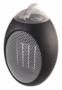 PRTBL ELCT HEATR BLK 11 H by Cozy