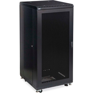 27U LINIER SERVER CABINET - VENTED/VENTED DOORS - 24" DEPTH by Kendall Howard LLC