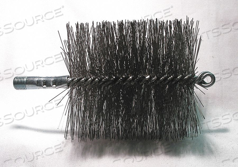 FLUE BRUSH DIA 4 1/4 1/4 MNPT LENGTH 8 by Tough Guy FLUE BRUSH DIA 4 1/4 1/4 MNPT LENGTH 8 by Tough Guy