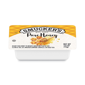 SMUCKER'S HONEY, SINGLE SERVING PACKS,0.5 OZ, 200/CARTON by Smucker's