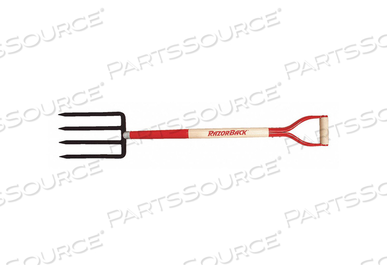 SPADING FORK D-GRIP HANDLE 30IN.LHANDLE by Razor-Back