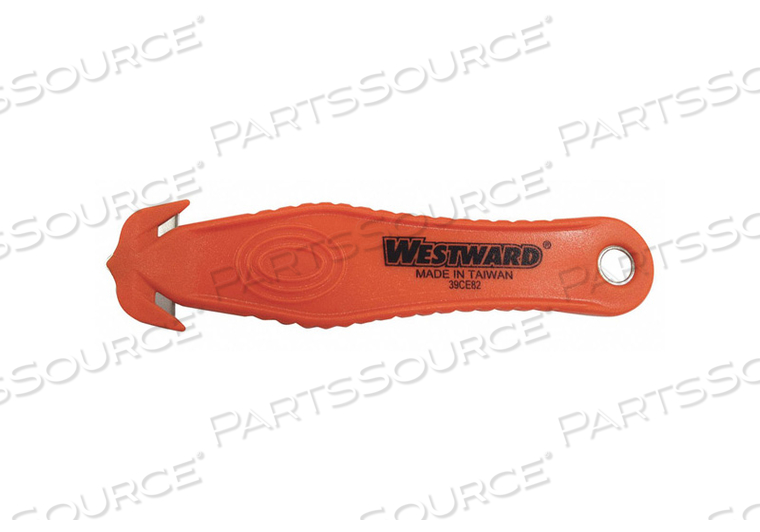 SAFETY CUTTER, ANTIMICROBIAL NO, APPLICATION MULTIPURPOSE, BLADE MATERIAL STAINLESS STEEL, DISPOSABLE YES, PACKAGE QUANTITY 10 by Westward SAFETY CUTTER, ANTIMICROBIAL NO, APPLICATION MULTIPURPOSE, BLADE MATERIAL STAINLESS STEEL, DISPOSABLE YES, PACKAGE QUANTITY 10 by Westward