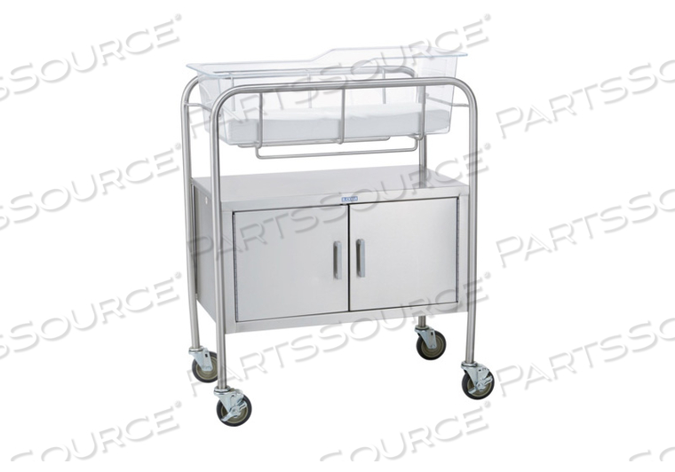 COLEMAN BASSINET 31"W X 38 1/2"H X 17 3/4"D W/CLOSED CABINET by Blickman