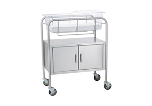 COLEMAN BASSINET 31"W X 38 1/2"H X 17 3/4"D W/CLOSED CABINET by Blickman