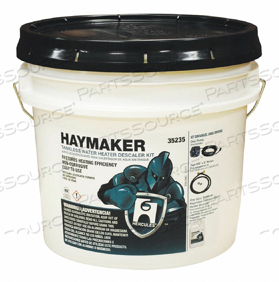 WATER HEATER DESCALER KIT 5INLX5INWX6INH by Oatey