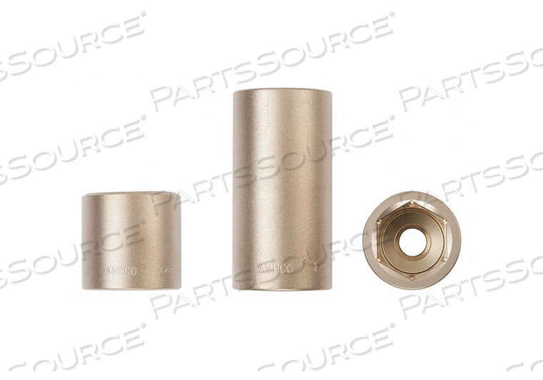 SOCKET 1/4 IN DR 9/16 IN HEX by Ampco Safety Tools SOCKET 1/4 IN DR 9/16 IN HEX by Ampco Safety Tools