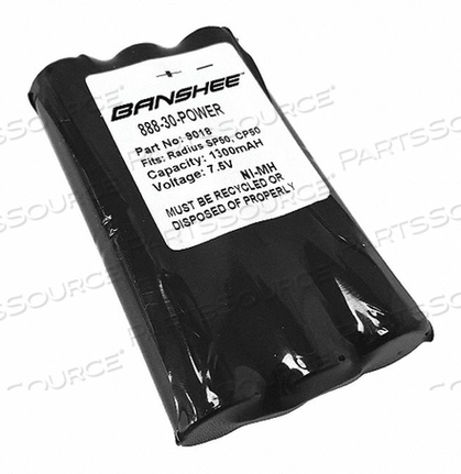 BATTERY PACK NICKEL-METAL HYDRIDE 7.4V by Banshee BATTERY PACK NICKEL-METAL HYDRIDE 7.4V by Banshee