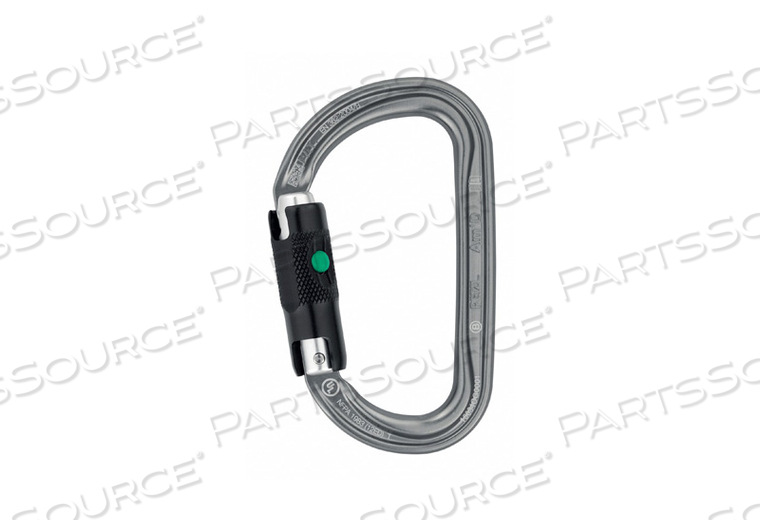 CARABINER GRAY BALL-LOCK TYPE 1 OPENING by Petzl