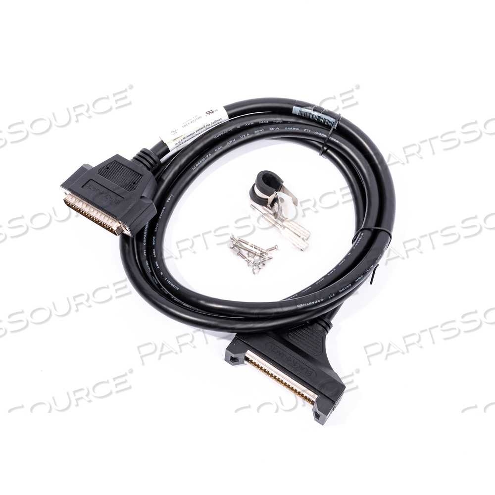 MAGNETIC CABLE, BLACK, 37-PIN MAGNETIC FEMALE, 37-PIN CONVENTIONAL MALE JACK, 6 FT by HatchMed