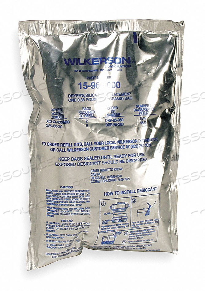 DESICCANT REPLACEMENT by Wilkerson