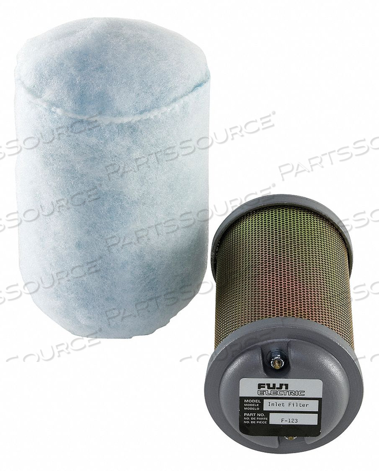 INLET FILTER W/ COVER 5.12 OD THREADED by Fuji Electric